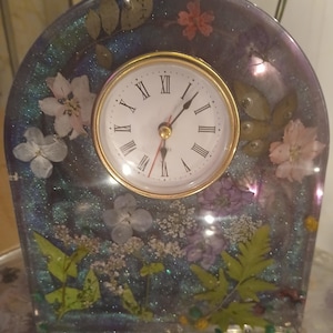 resin clock